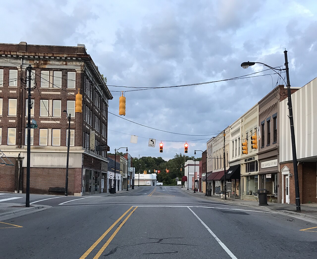 Eden, NC skyline